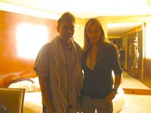 Rohai with Zadig & Voltaire Creative Director Cecilia Bonstrom