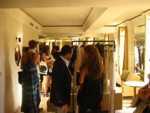 The Fash Pack at the Zadig & Voltaire Press Day - the showroom at Park Hyatt Vendome Paris