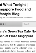 Nana's Green Tea PR Clippings 4